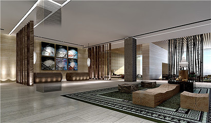 重慶酒店設(shè)計(jì)公司/酒店前臺(tái)裝修裝飾/酒店大堂平面設(shè)計(jì)