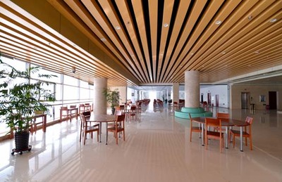 吉林醫(yī)藥學(xué)院圖書館內(nèi)裝- 福建省五建裝修裝飾工程公司